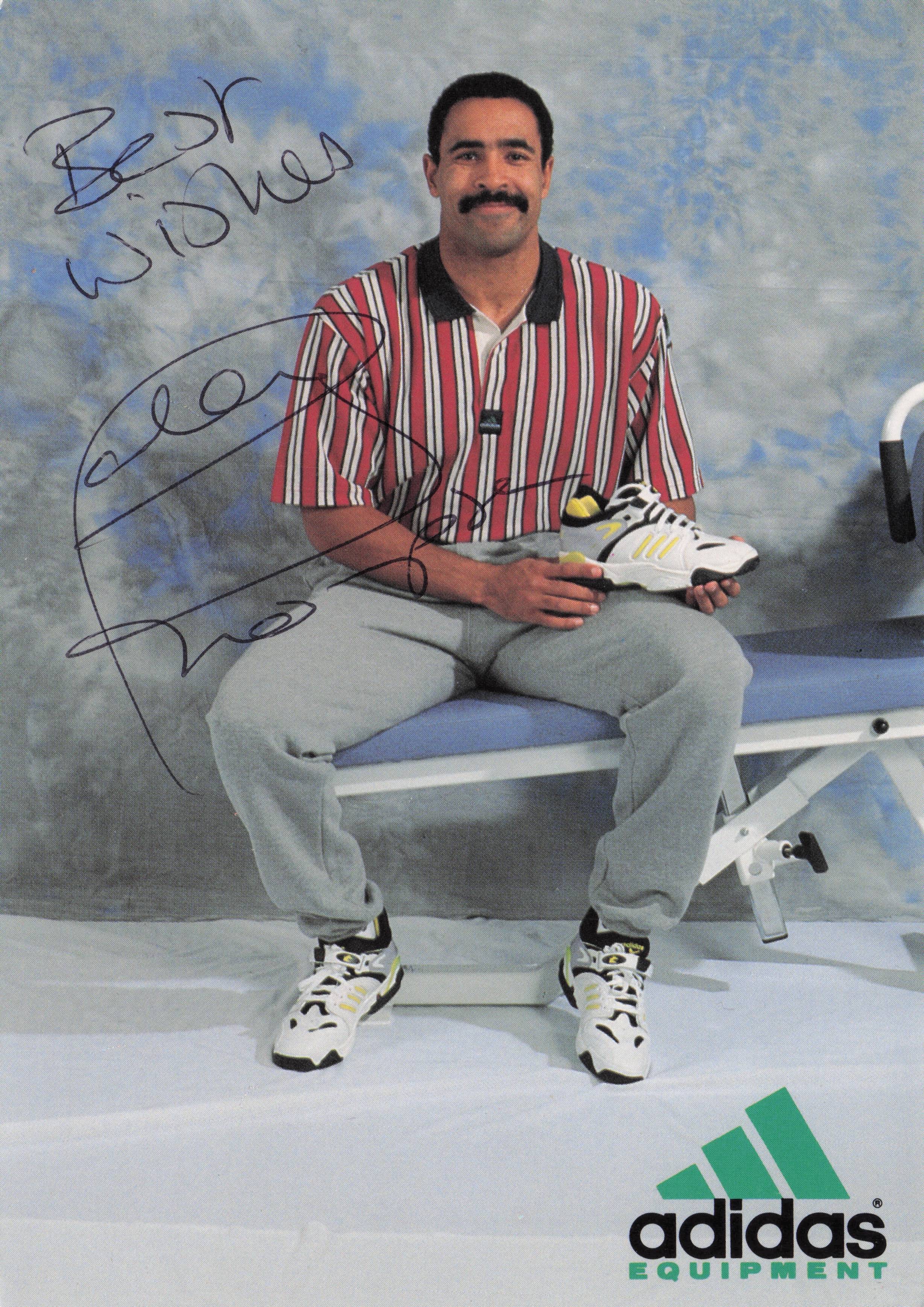 Daley Thompson GB Olympics Champion British Athetics Hand Signed Photo