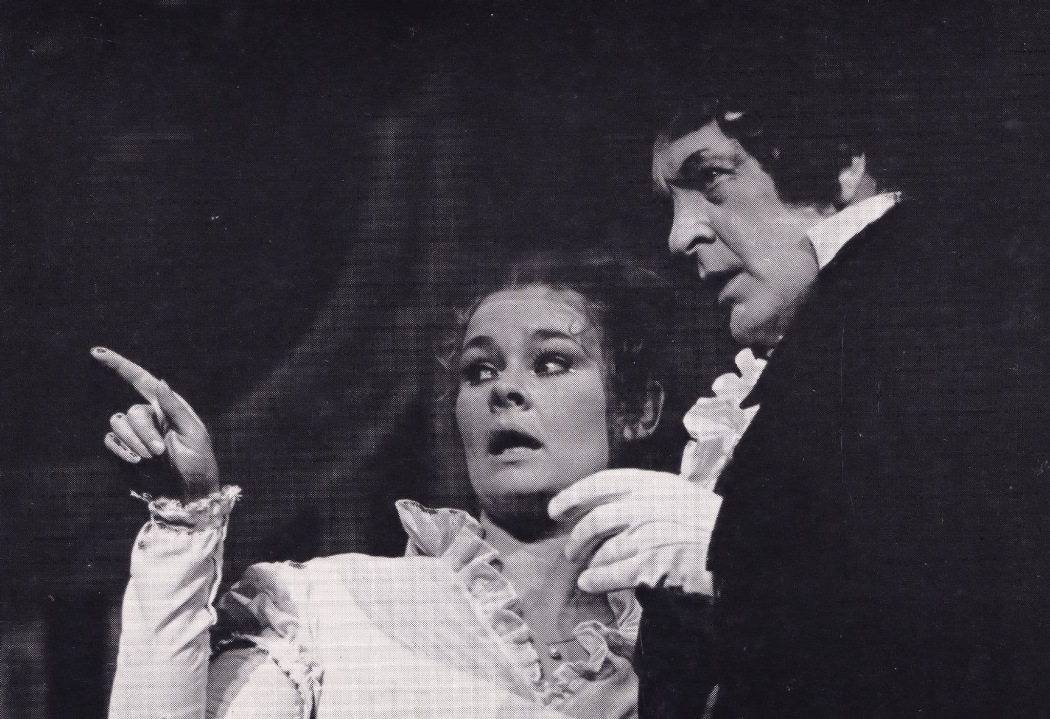 Judi Dench Donald Sinden London Assurance Rare Shakespeare Theatre Postcard