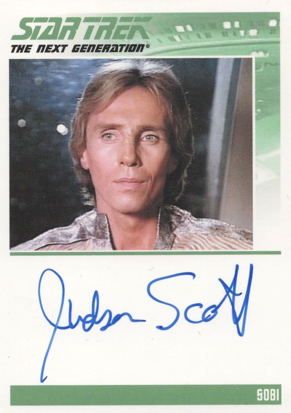 Judson Scott as Sobi Star Trek Hand Signed Autograph Photo Card