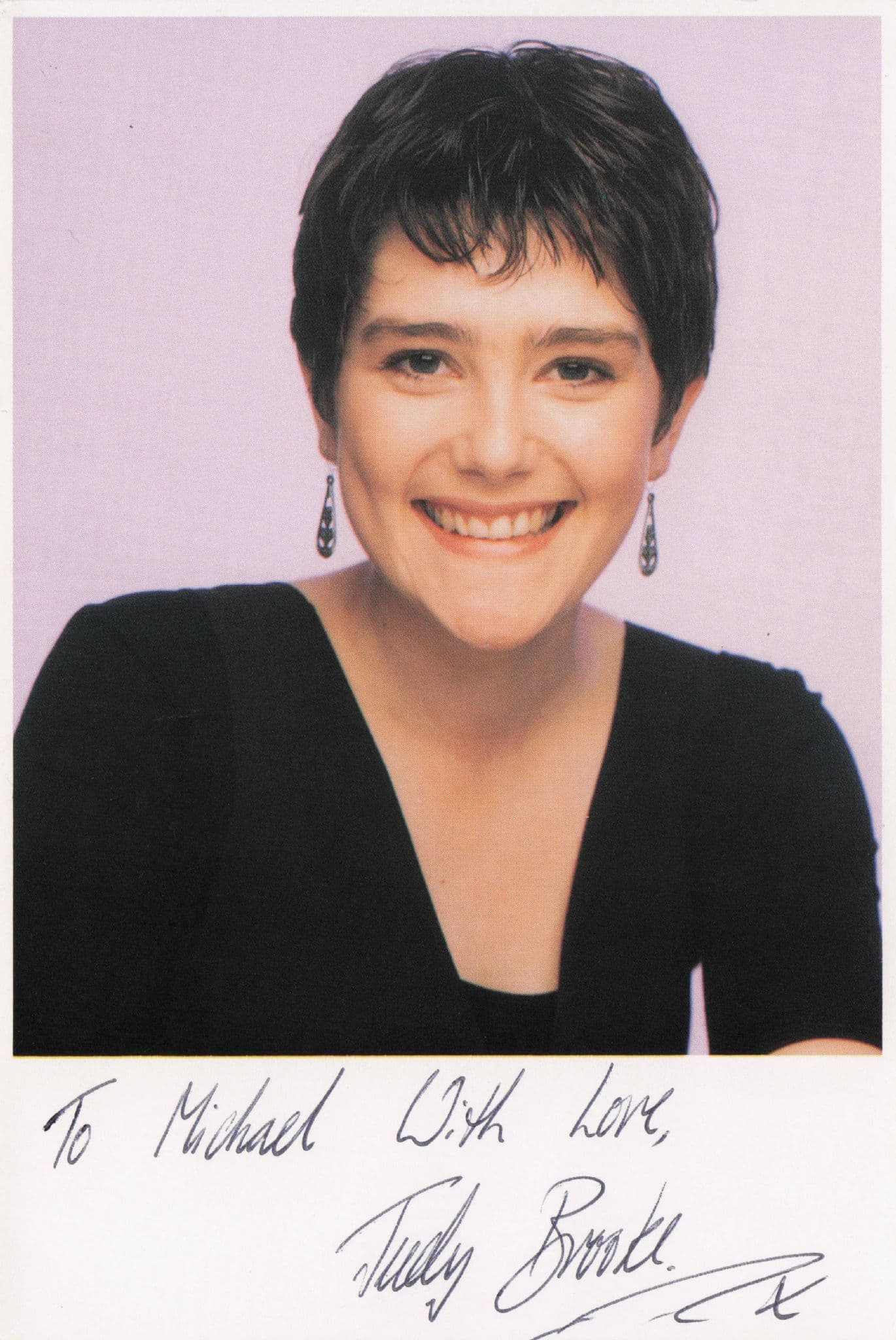 Judy Brooke Coronation Street Hand Signed Photo