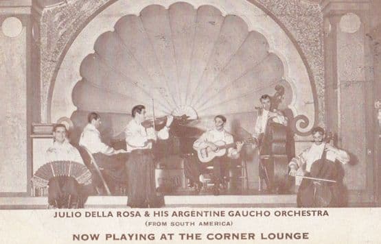 Julia Della Rosa Argentina Orchestra Concert in Cape Town South Africa Postcard