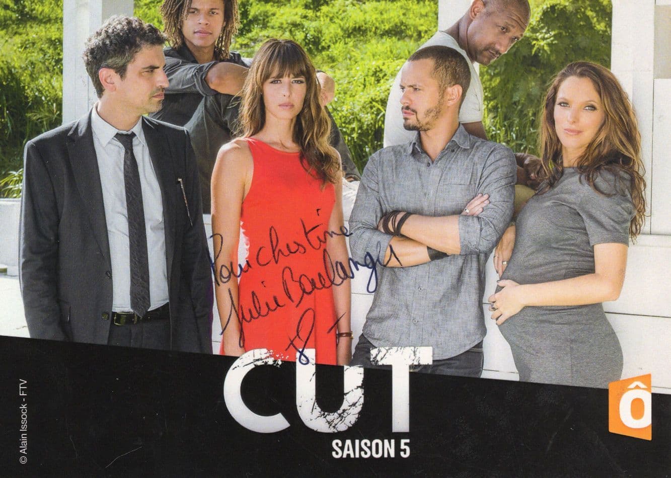 Julie Boulanger German Actress Cut Season 5 Hand Signed Photo