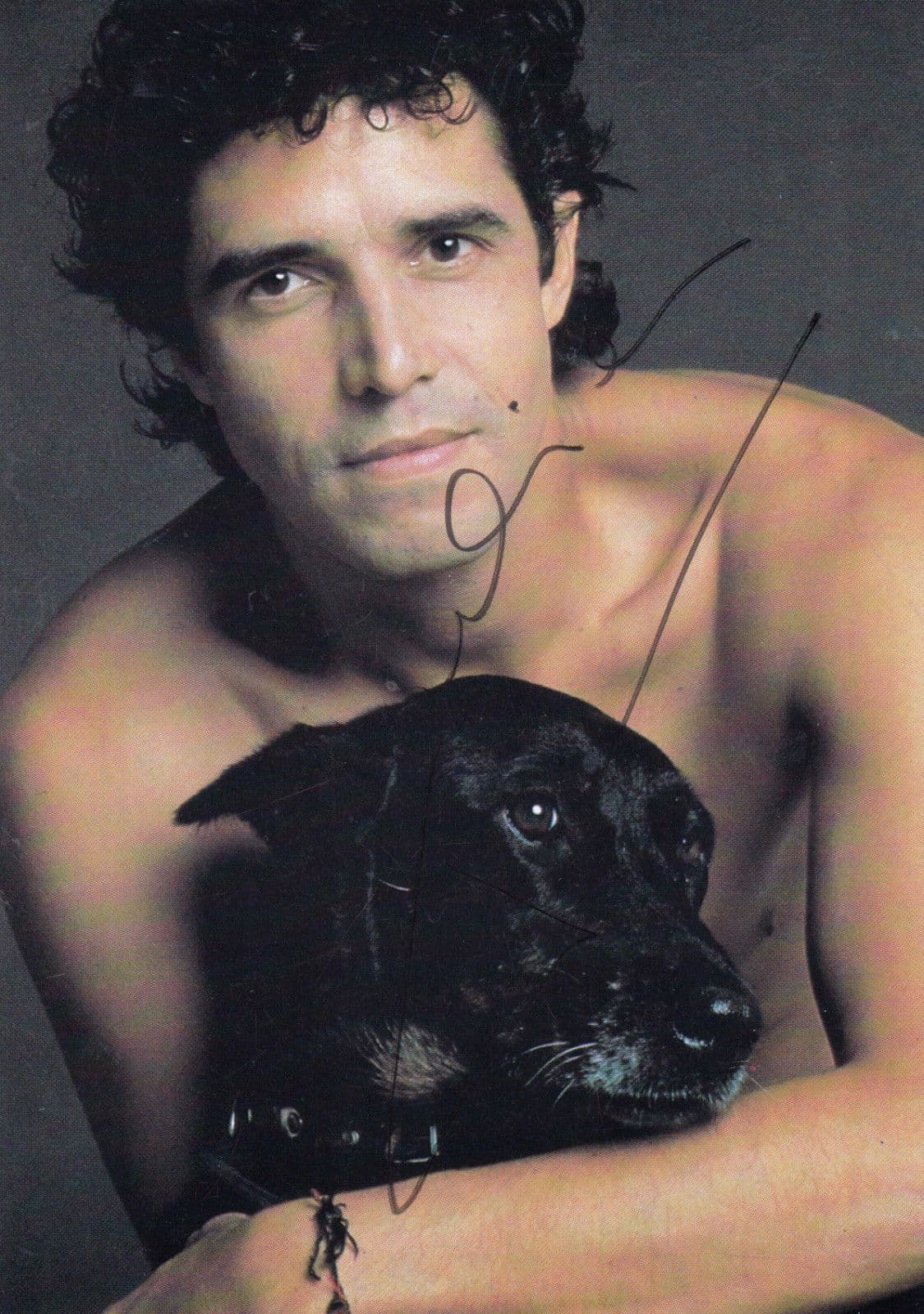 Julien Clerc Genuine Hand Signed Official Photo