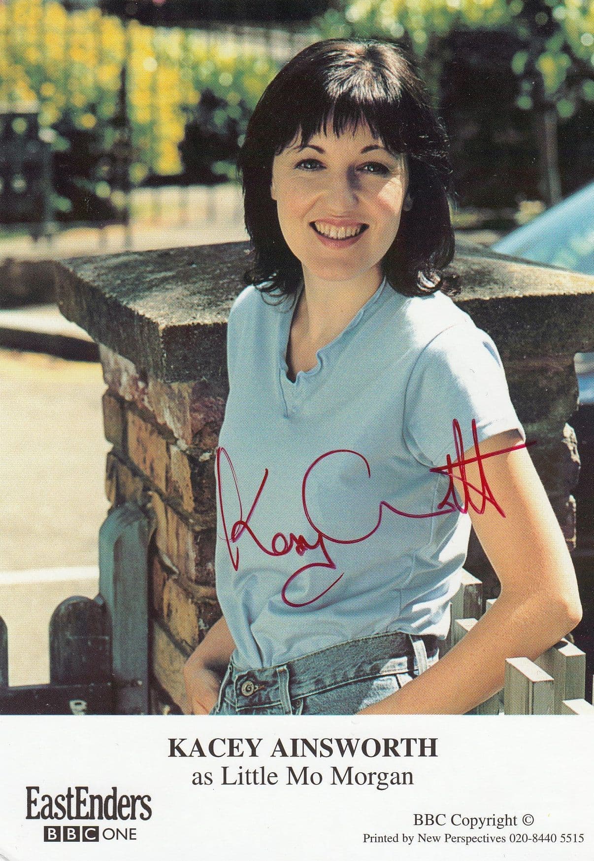 Kacey Ainsworth Eastenders Hand Signed Cast Card Photo