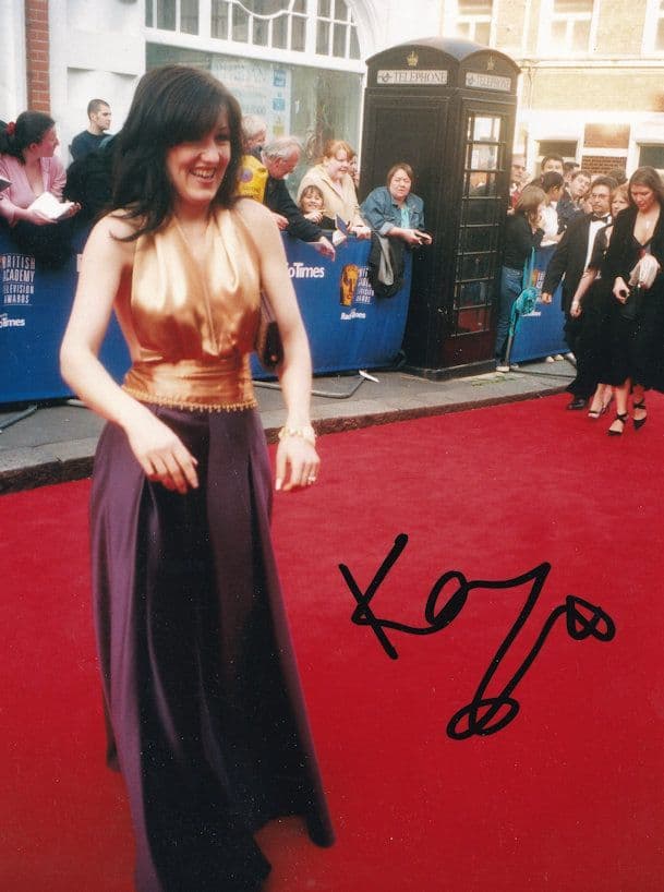Kacey Ainsworth Red Carpet At TV Awards Eastenders Hand Signed Photo
