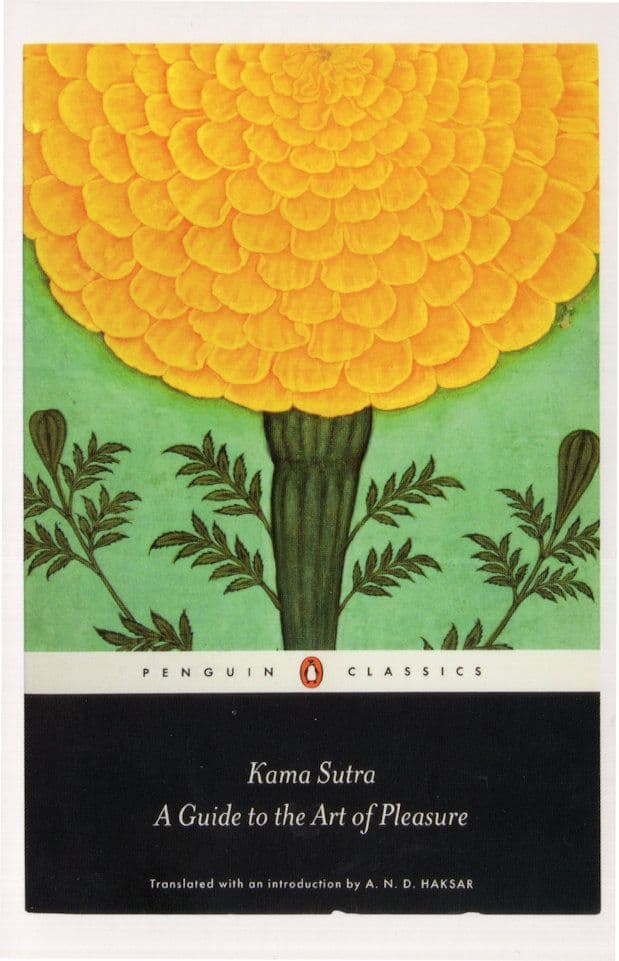 Kama Sutra A Guide To The Art Of Pleasure Book Postcard