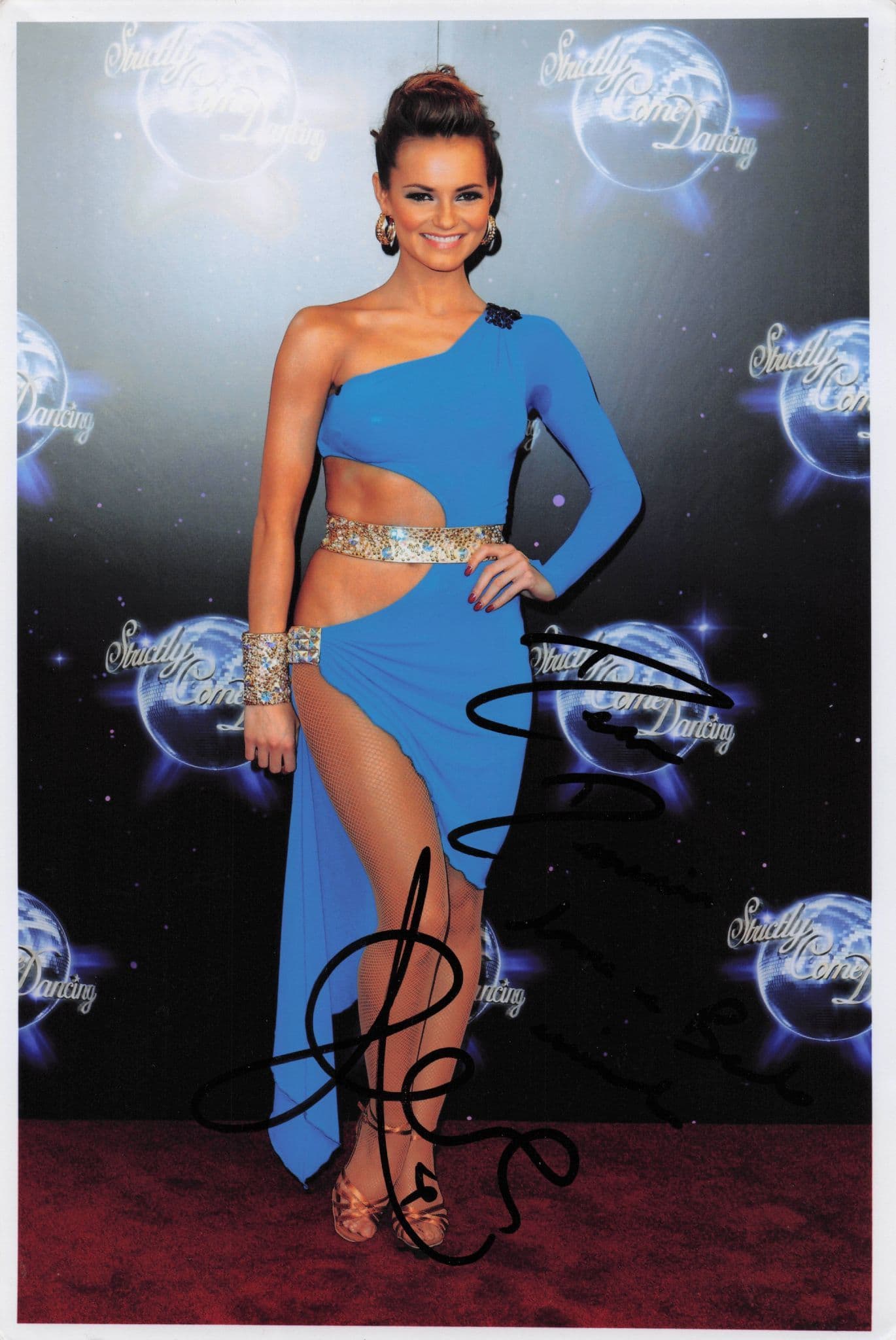 Kara Tointon Eastenders 2010 Strictly Come Dancing 12x8 Hand Signed Photo