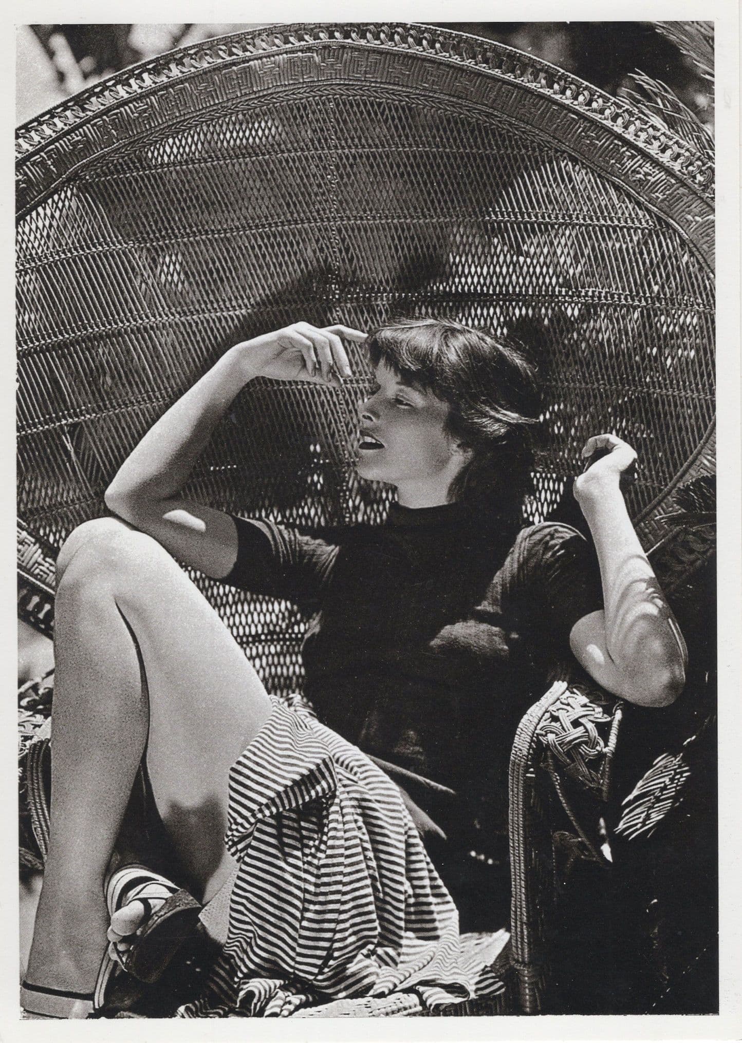 Katherine Hepburn Hollywood Actress in 1934 Photo Postcard