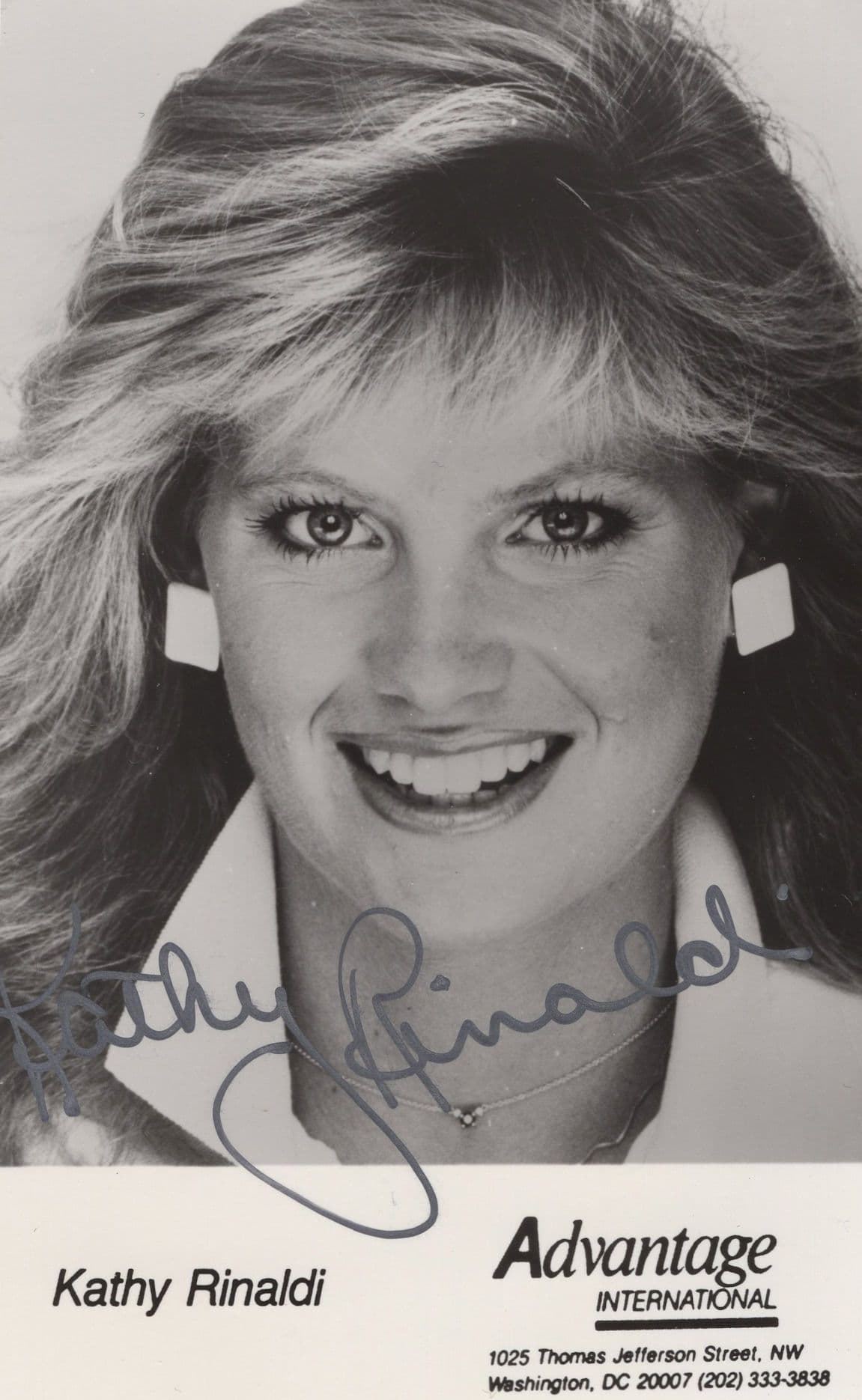 Kathy Rinaldi American Ladies Tennis Champion Hand Signed Photo