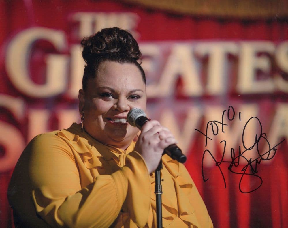 Keala Settle The Greatest Showman Film This Is Me 10x8 Hand Signed Photo