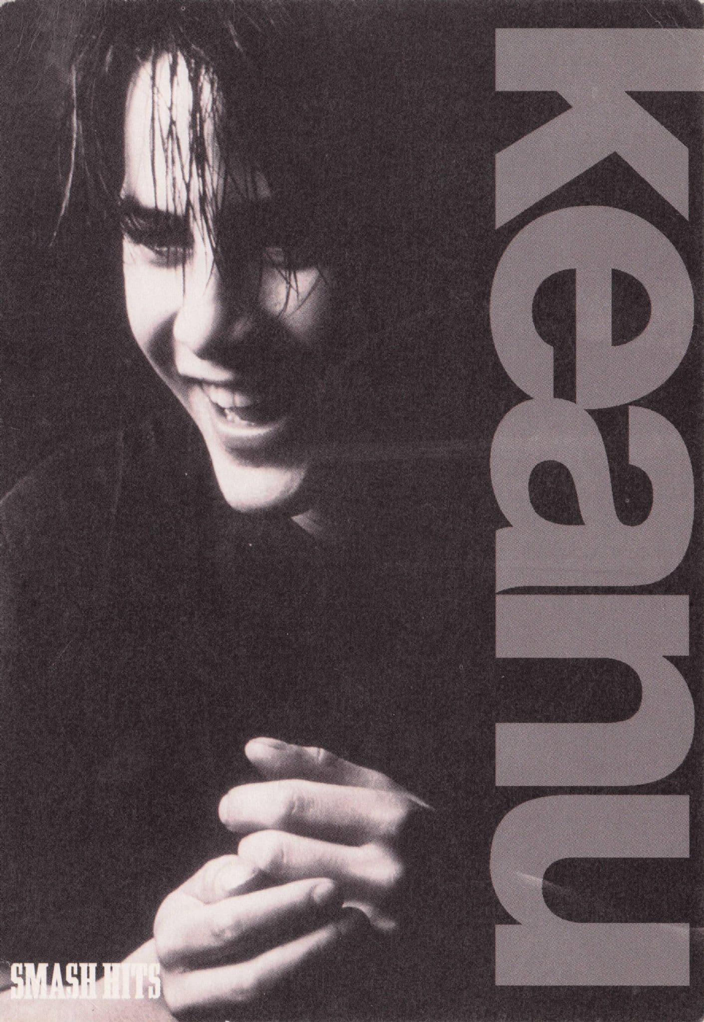 Keane Pop Star Rare Smash Hits Vintage Magazine Postcard
