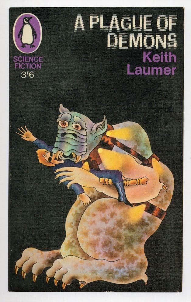 Keith Laumer A Plague Of Demons 1967 Book Postcard