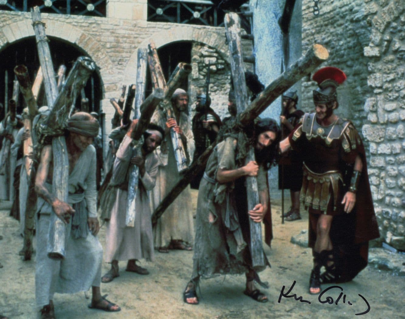 Ken Colley in Monty Python's Life Of Brian 10x8 Hand Signed Photo