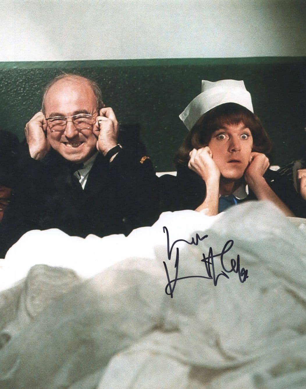 Kenneth Cope in Carry On Matron Film Large 10x8 Hand Signed Photo