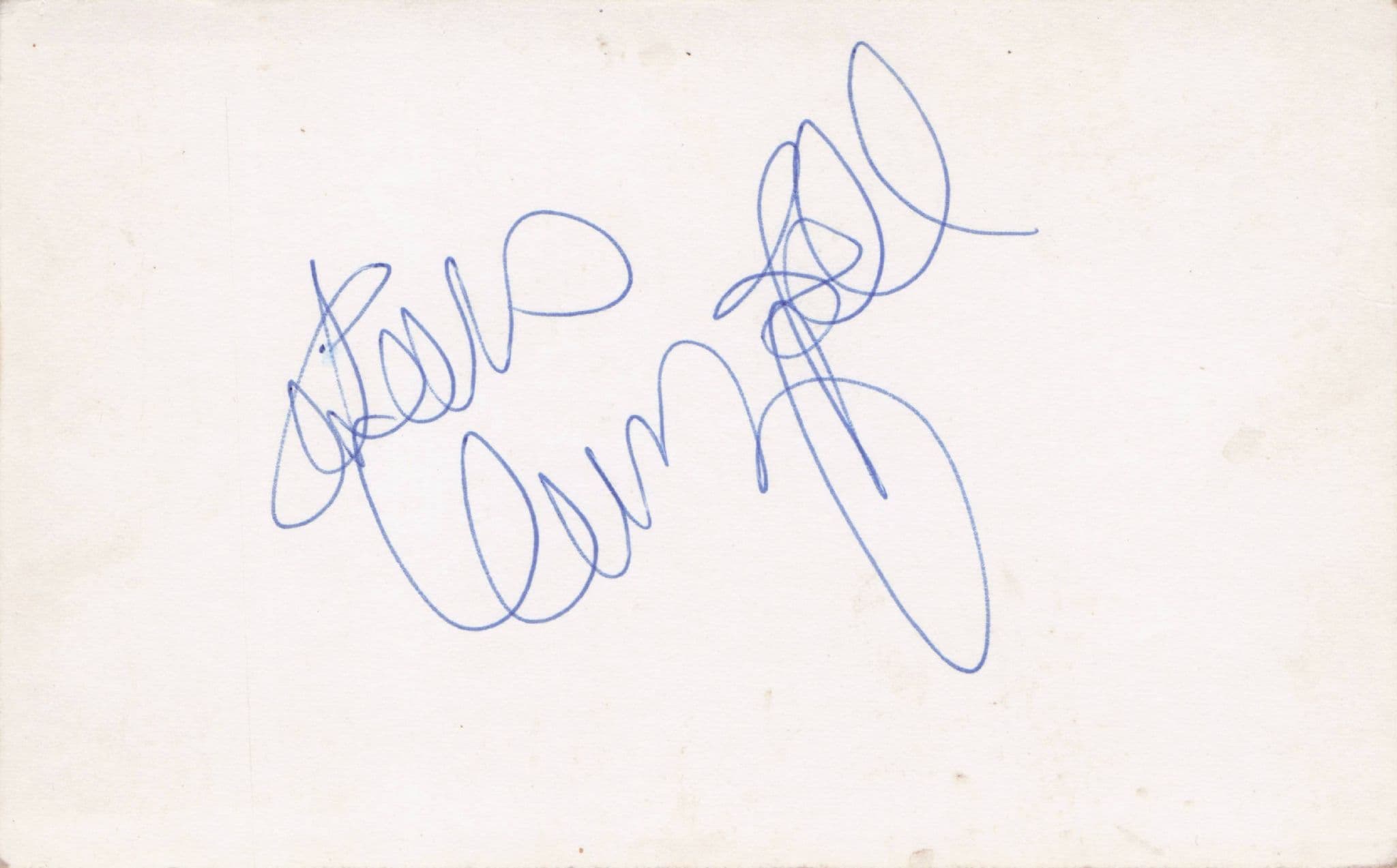 Kenny Ball & His Jazzmen Band Leader Hand Signed Old Photo