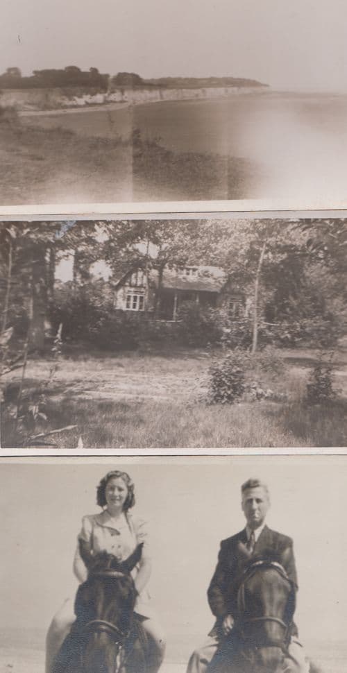 Kent 3x Antique Real Photo Postcard s Unidentified