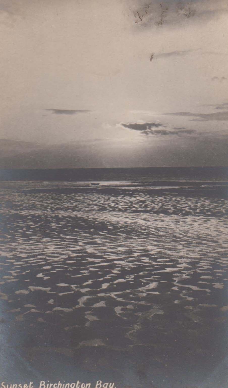 Kent Birchington Bay Sunset Postcard