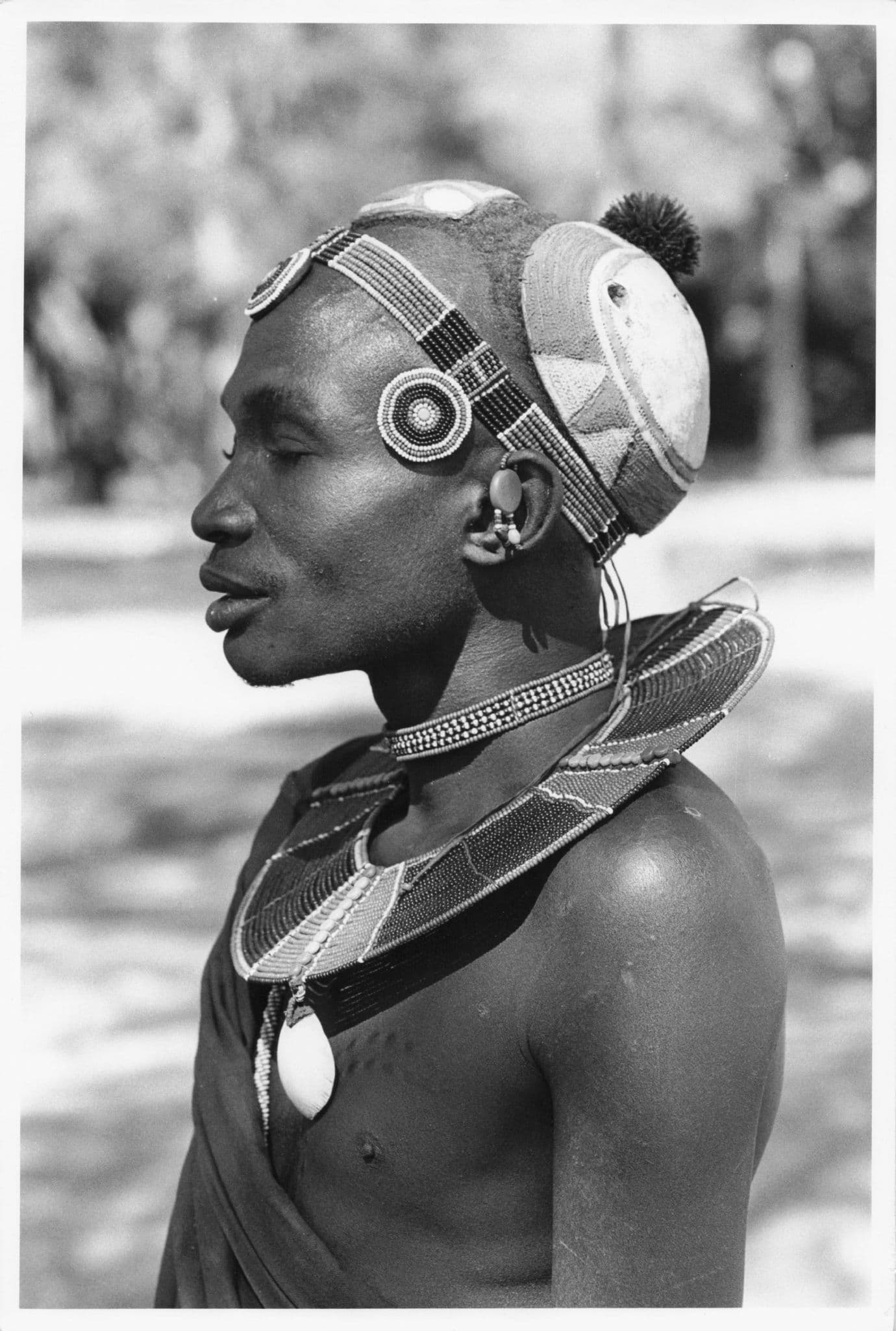 Kenyan Glamour Lady Amazing Jewellery Official Large 10x8 Vintage African Photo