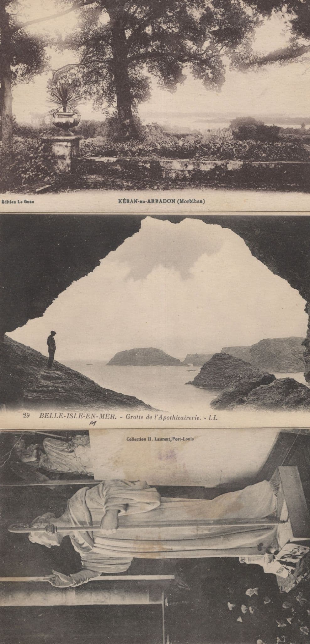Keran An Arradon Morbihan 3x French Old Postcard s