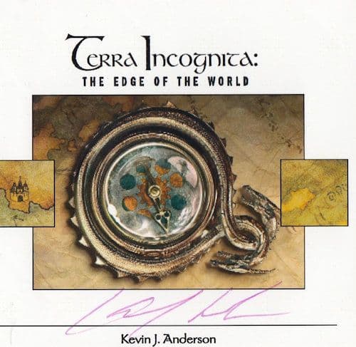 Kevin Anderson Star Wars Author Hand Signed Terra Incognita