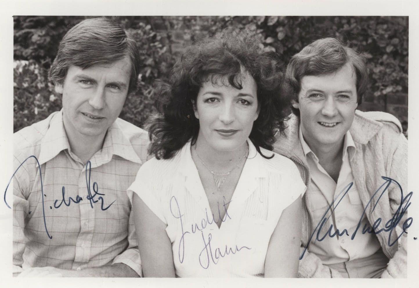 Kieran Prendeville Judith Hann Michael Rodd BBC Tomorrows World Hand Signed Photo