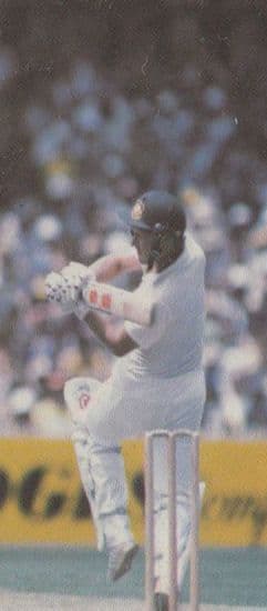 Kim Hughes Worlds Greatest Cricketer Rare Photo Collectors Cigarette Card