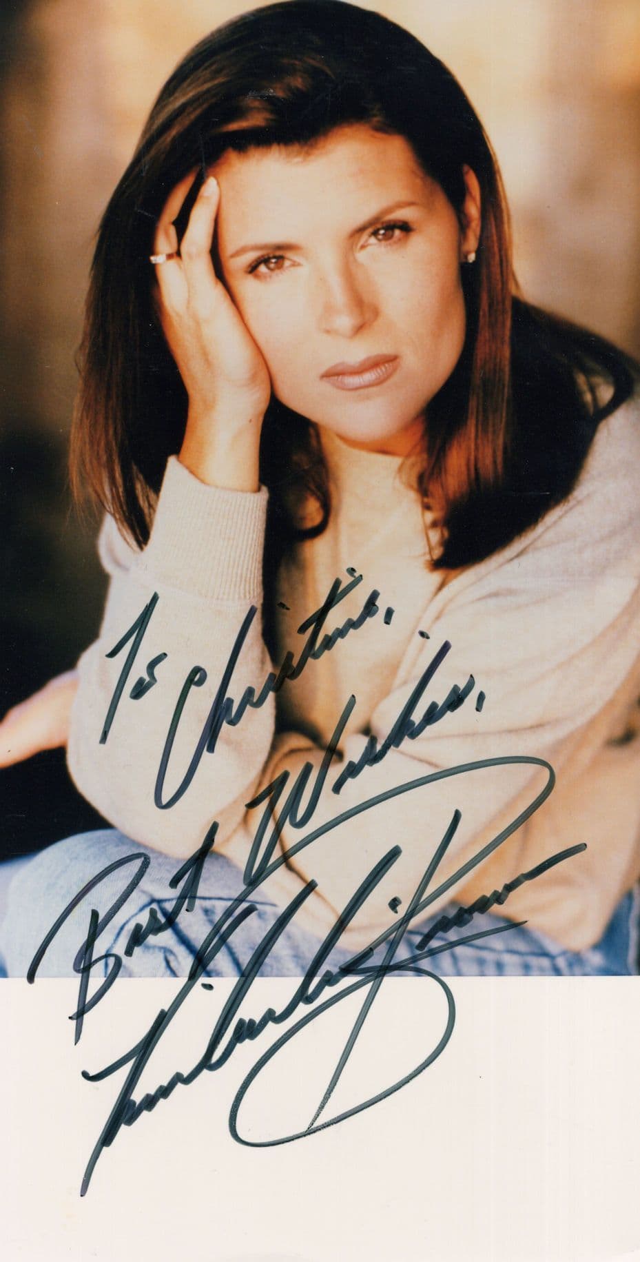 Kimberlin Brown Hand Signed Photo