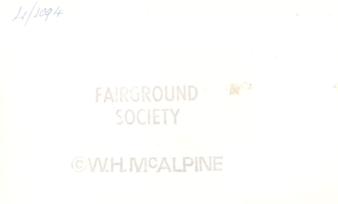 Kings Lynn Norfolk Fair in 1910 Fairground Society PB Postcard Photo