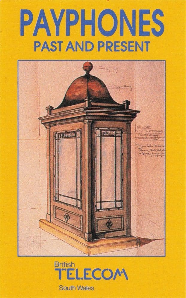 Kiosk 1 Antique 1920s Telephone Box British Telecom Police Trade Photo Card