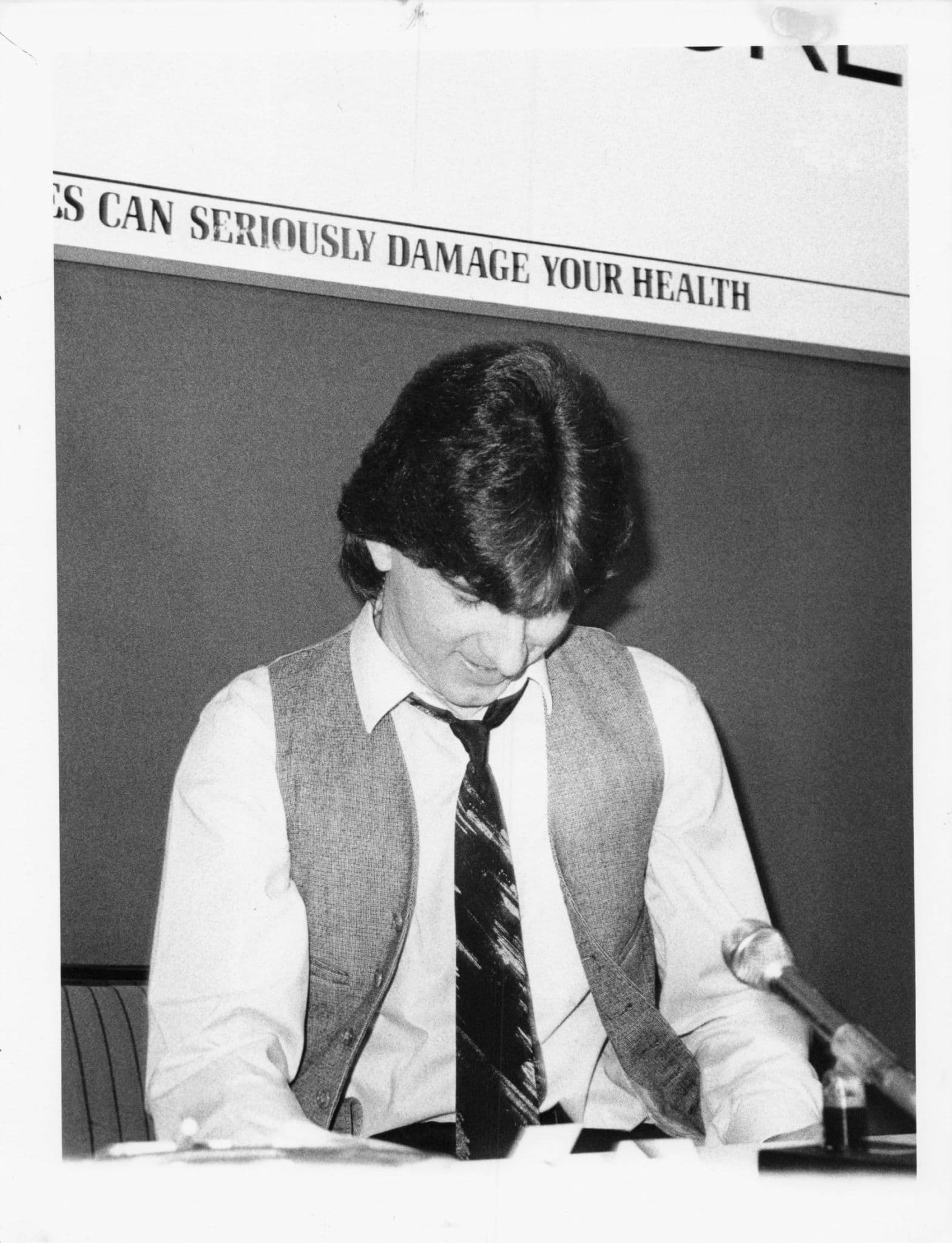Kirk Stevens Snooker Cigarette Smoking Embassy World Snooker 8x6 Photo