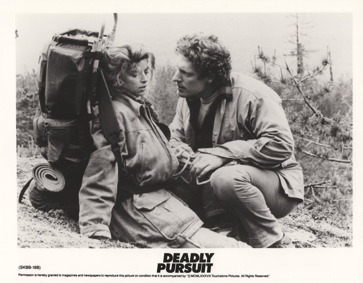 Kirstie Alley Deadly Pursuit 1980s Hostage Film Lobbycard