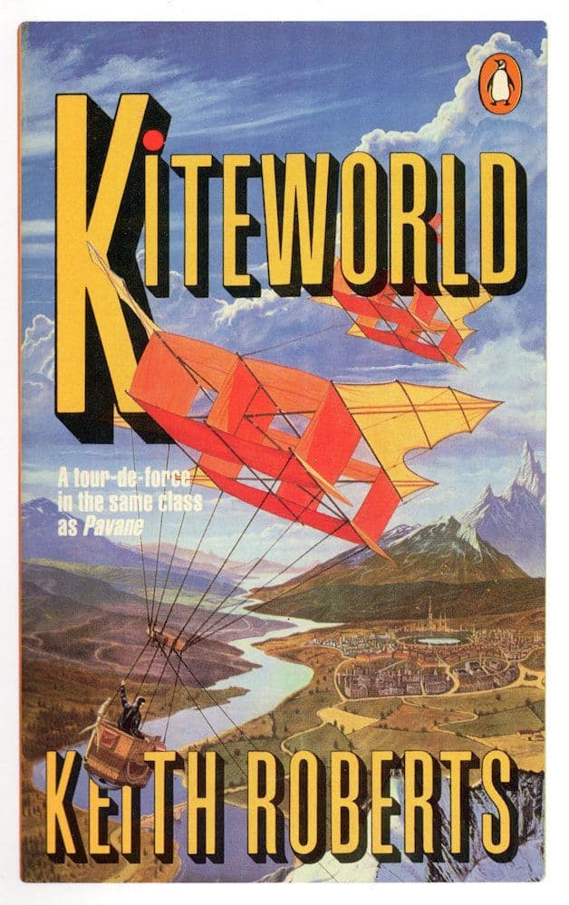 Kiteworld Keith Roberts 1986 Edition Science Fiction Book Postcard