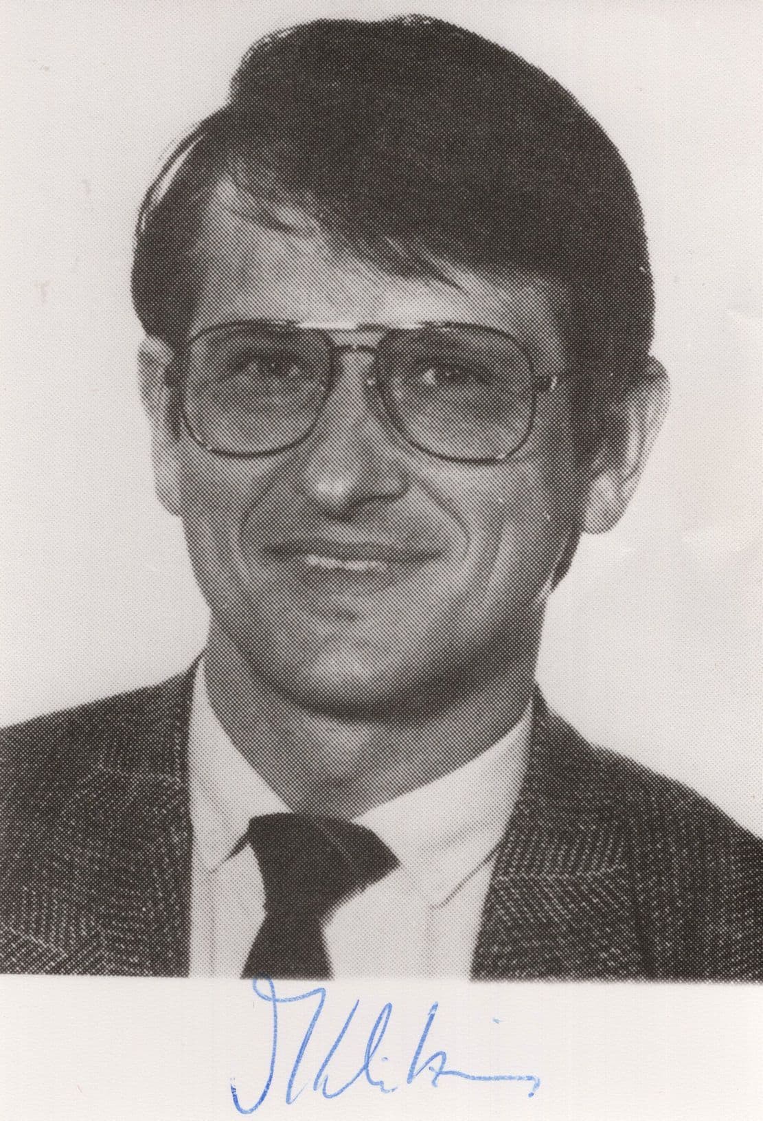 Klaus Von Klitzing German Physicist Nobel Prize Hand Signed Photo