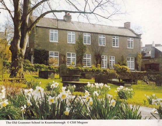 Knaresborough Grammar School Postcard