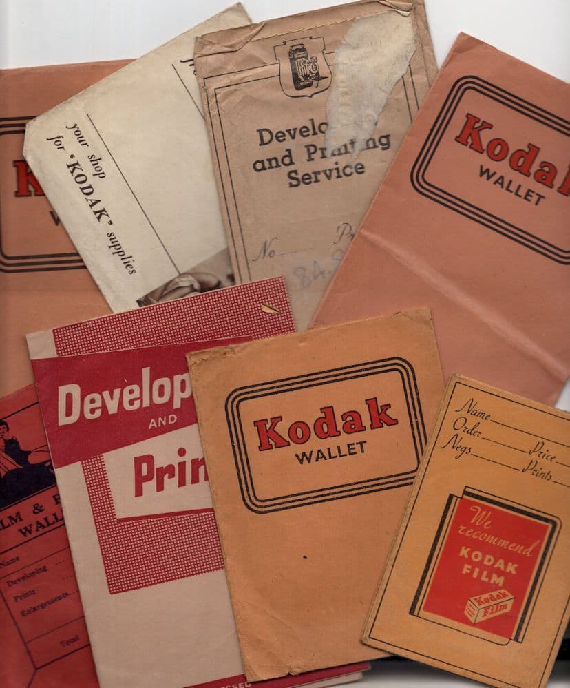 Kodak Old Photo Snapshot Wallet 8x Bundle