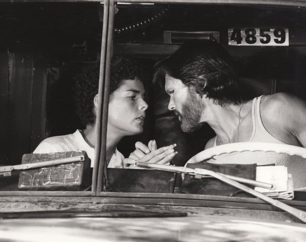 Kris Kristofferson Convoy Original Monochrome 10x8 Film Photo