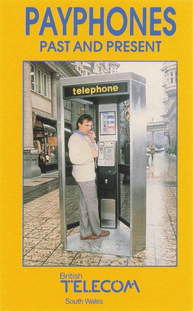 KX300 Payphone Old Telephone Box British Telecom Police Trade Card