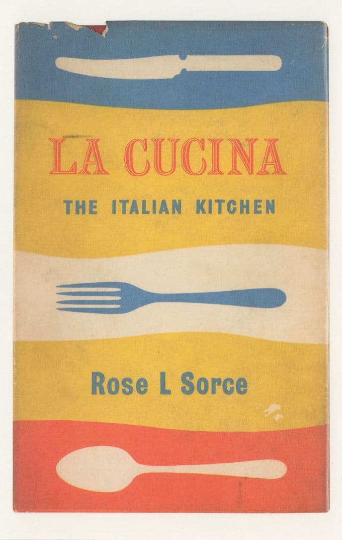 La Cucina The Italian Kitchen Rose L Sorce 1955 Book Postcard