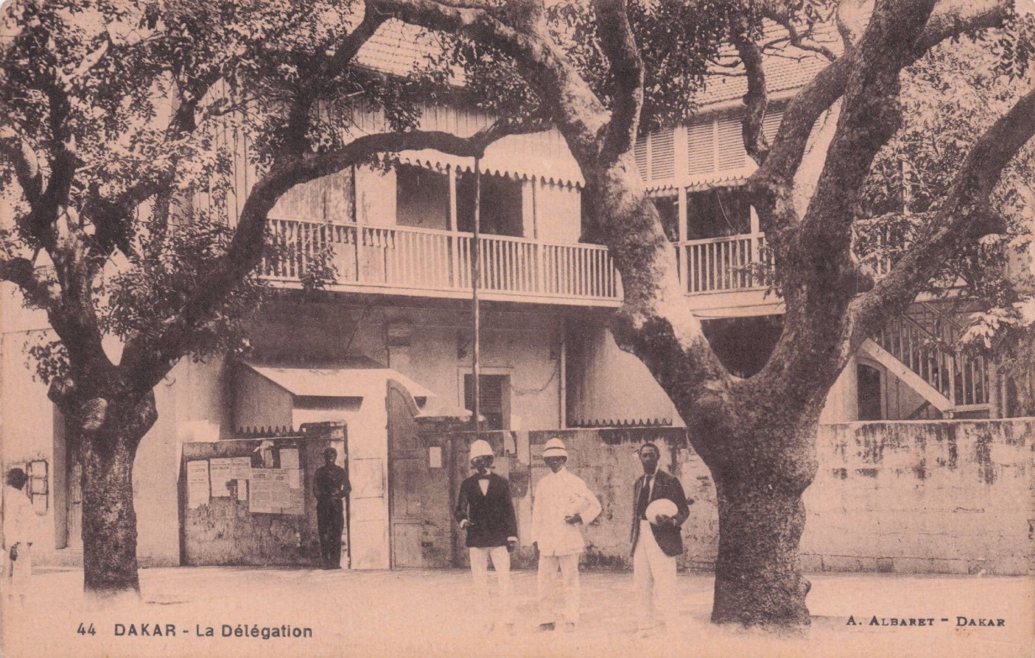 La Delegation Du Gouvernement Dakar Senegal French Postcard