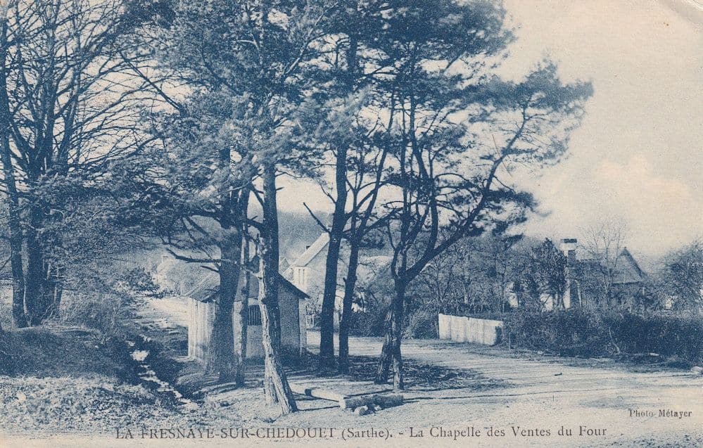 La Fresnaye Sur Chedouet Chapelle Des Ventes Du Font Old Postcard