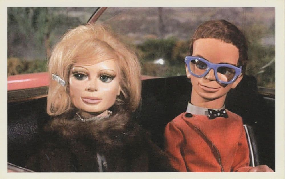 Lady Penelope & Brains Day Of Disaster Thunderbirds TV Show Postcard