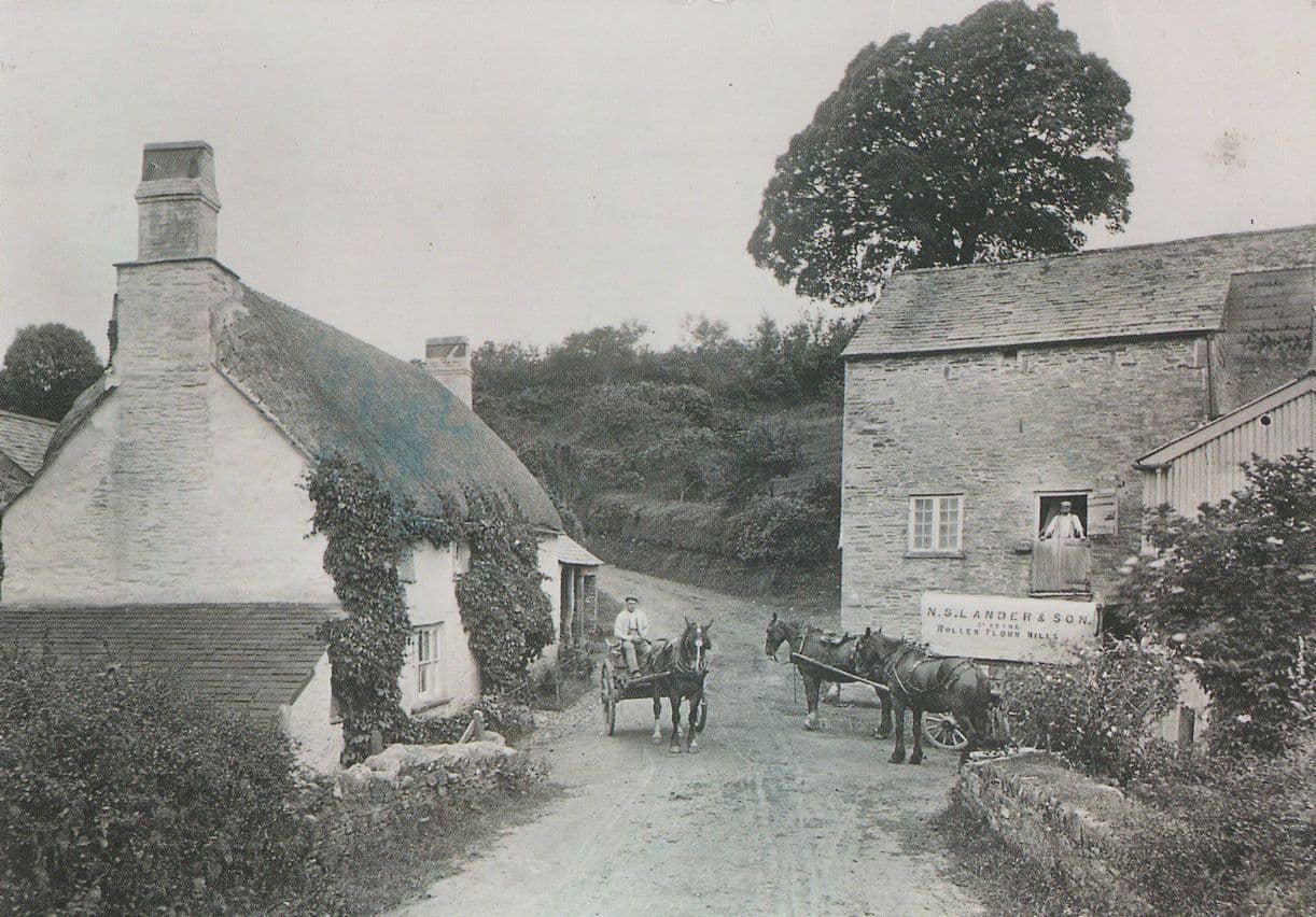 Lammeton Mill Liskeard Cornwall Postcard