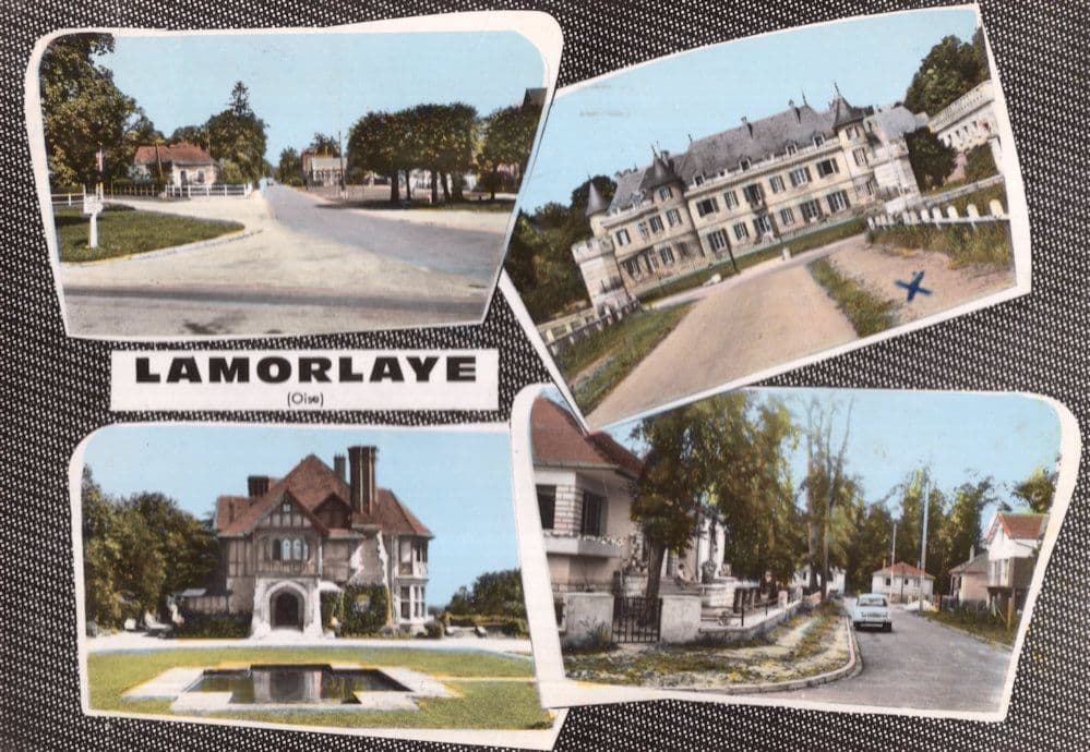 Lamorlaye Oise French Postcard