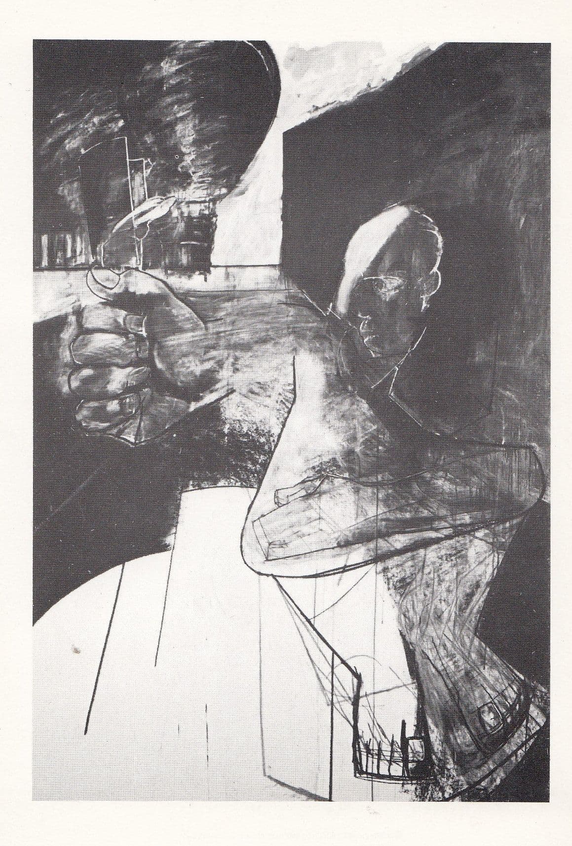 Lance Smith Finding The Lonely King Drawing Painting Postcard