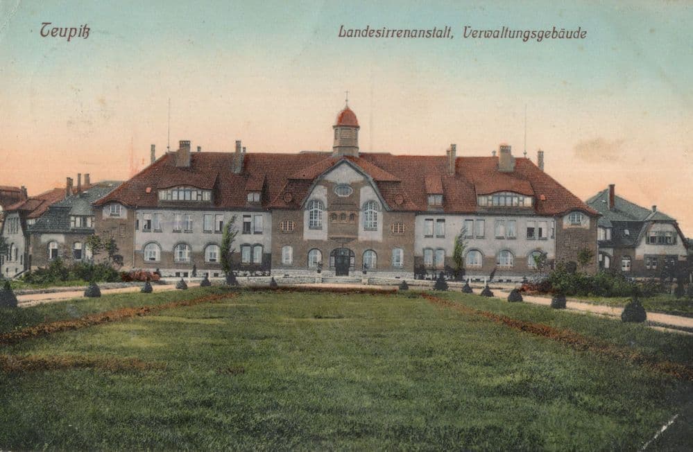 Landesirrenanstalt Teupitz German Military & Mental Hospital Old Postcard