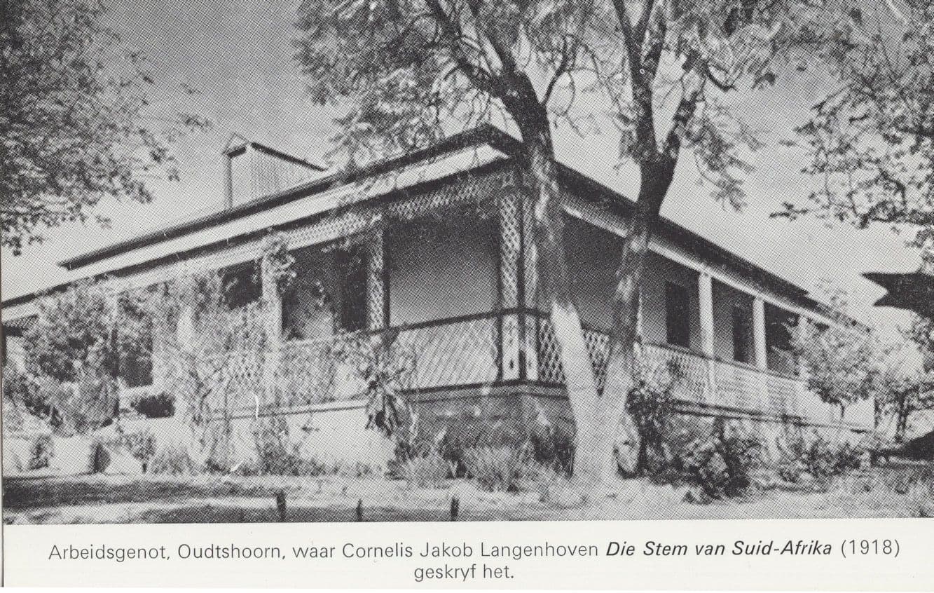 Langenhoven Gedenkfonds Oudtshoorn South Africa Postcard
