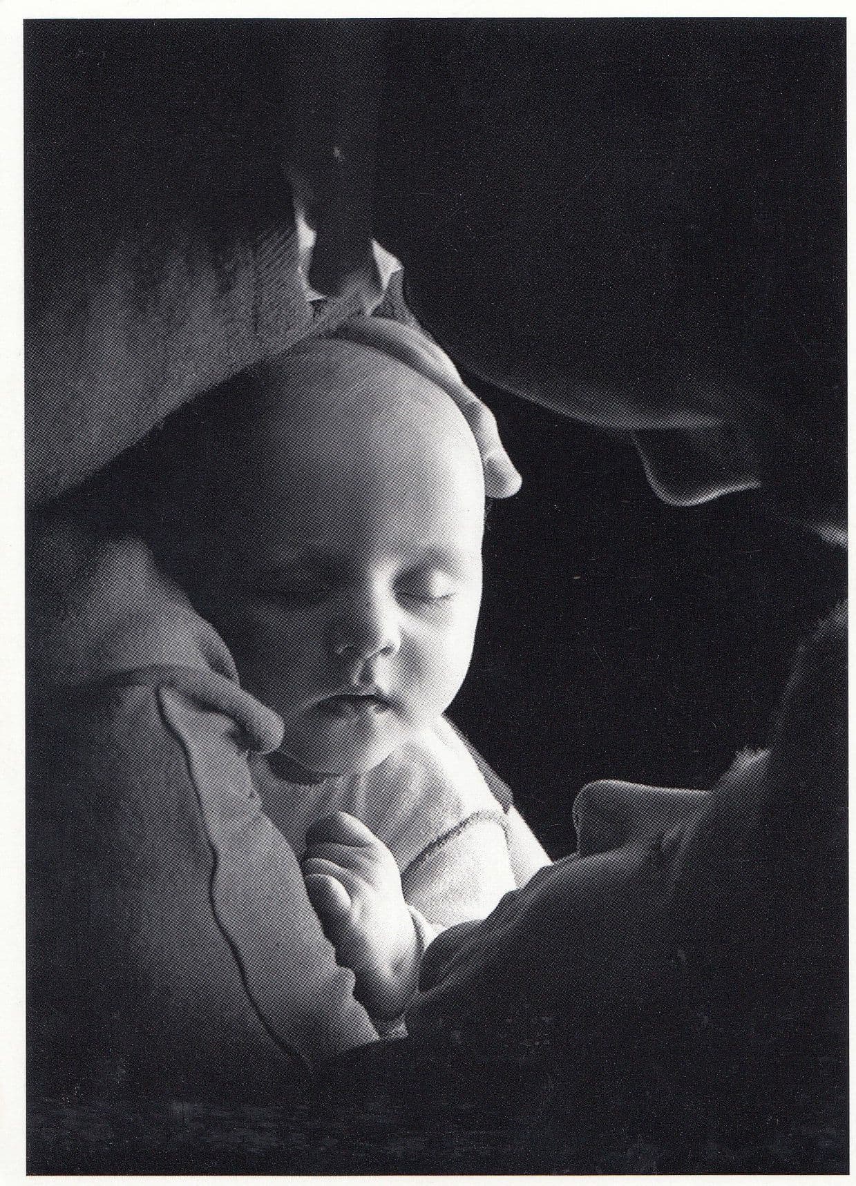Larry LaBonte Welcome Home Newborn Baby Just Born Award Photo Postcard