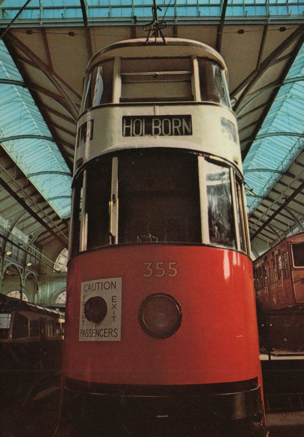Last Holburn Feltham Tramcar Metropolitan Electric Tramway Bus Postcard
