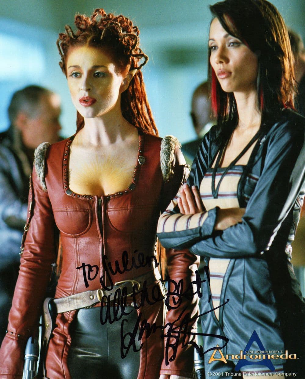 Laura Bertram Andromeda 10x8 Stunning Large Hand Signed Photo