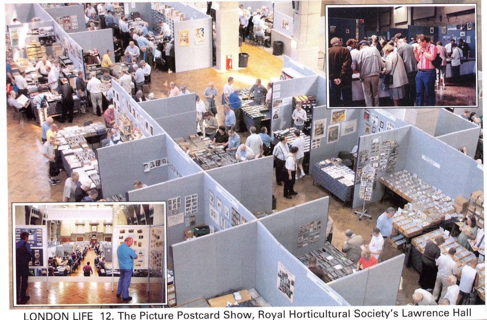 Lawrence Hall Royal Horticultural Society Postcard Show